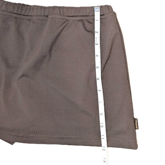 PrAna | Set of 2 Sugar Mini Skirts with Shorts in Chocolate Brown & Coral Small - Picture 10 of 16